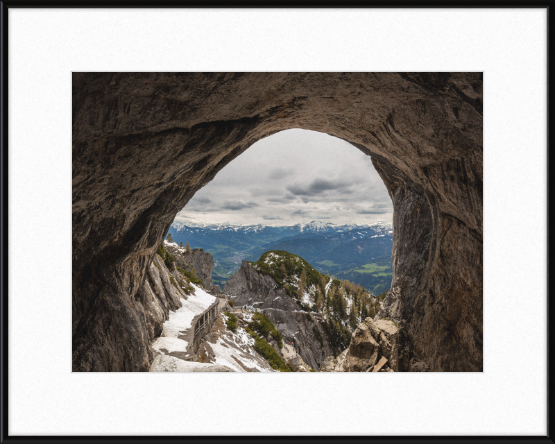 Eisriesenwelt Cave in Austria's Tennen Mountains - Great Pictures Framed