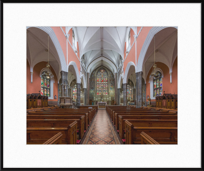 St Patrick's Church Nave 2, Dundalk, Ireland - Great Pictures Framed
