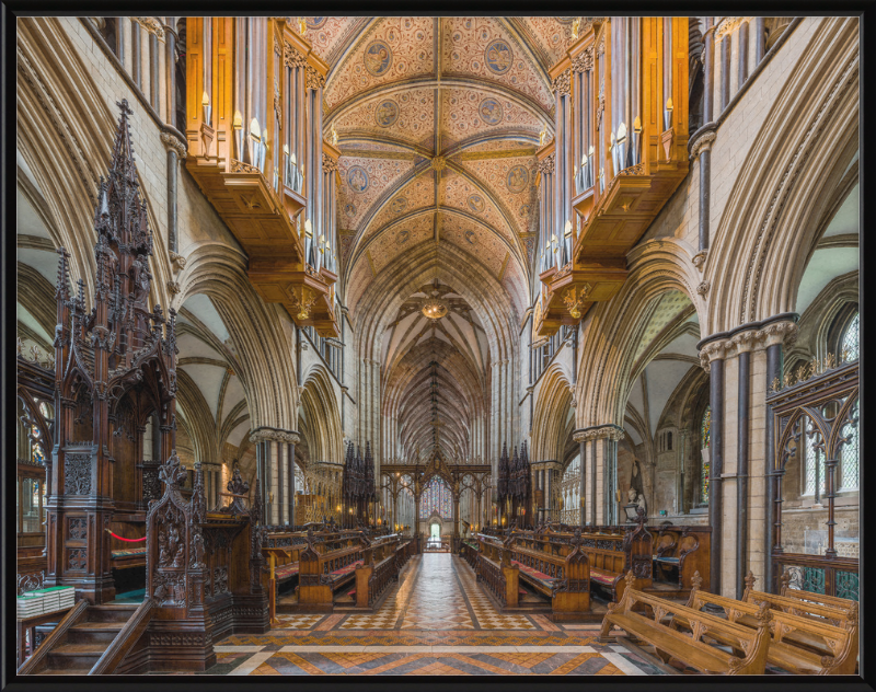 Worcester Cathedral Choir, Worcestershire, UK - Great Pictures Framed