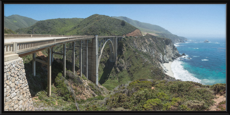 The Bixby Creek Canyon Bridge - Great Pictures Framed