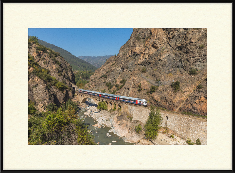 A Train between Bolkuş and Karabük - Great Pictures Framed