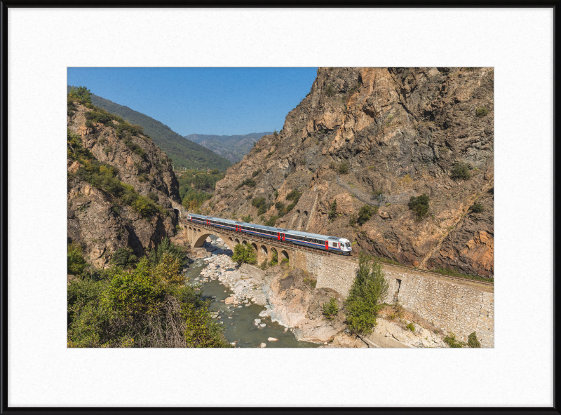 A Train between Bolkuş and Karabük - Great Pictures Framed