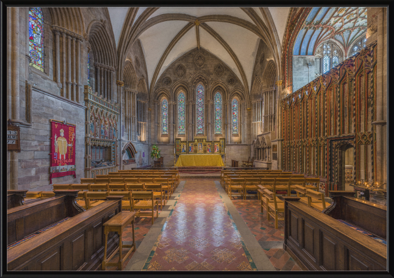 Hereford Cathedral Lady Chapel, Herefordshire, UK - Great Pictures Framed