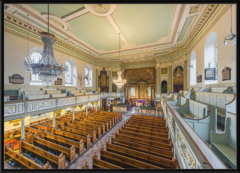 St Marylebone Parish Church Interior 1, London, UK - Great Pictures Framed