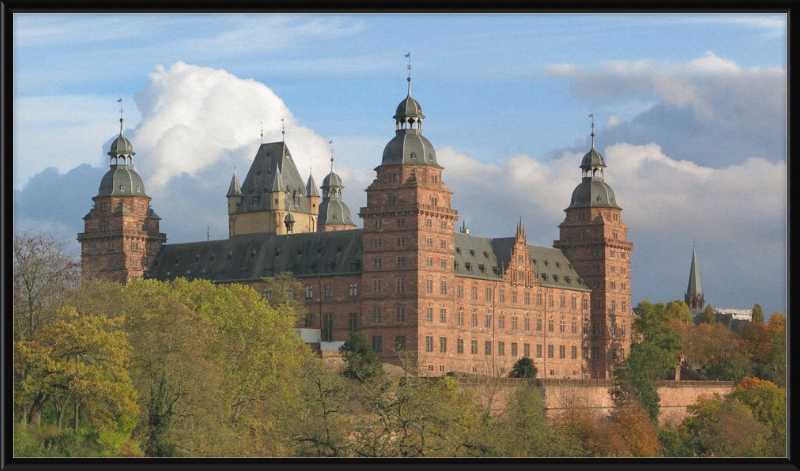 Schloss Johannisberg (Aschaffenburg) II - Great Pictures Framed