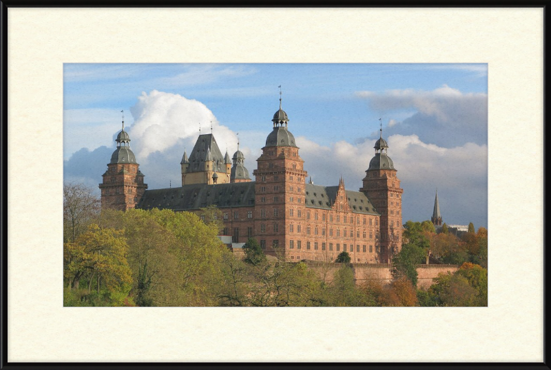 Schloss Johannisberg (Aschaffenburg) II - Great Pictures Framed