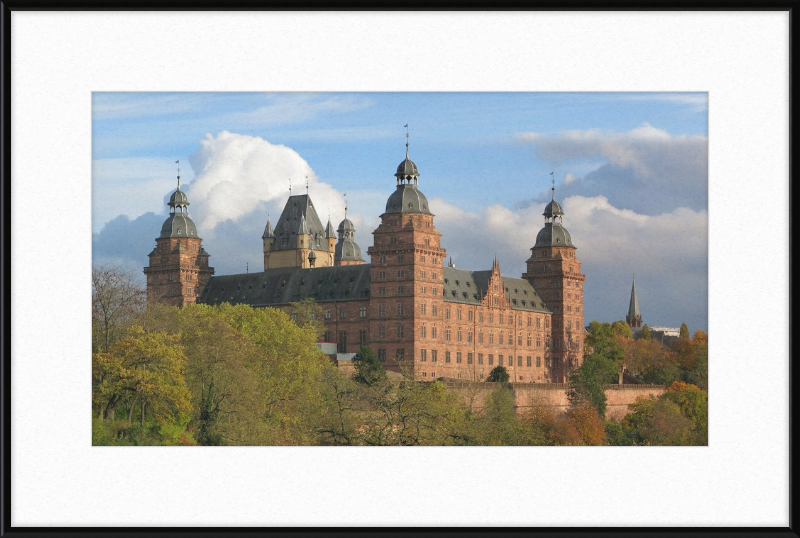 Schloss Johannisberg (Aschaffenburg) II - Great Pictures Framed