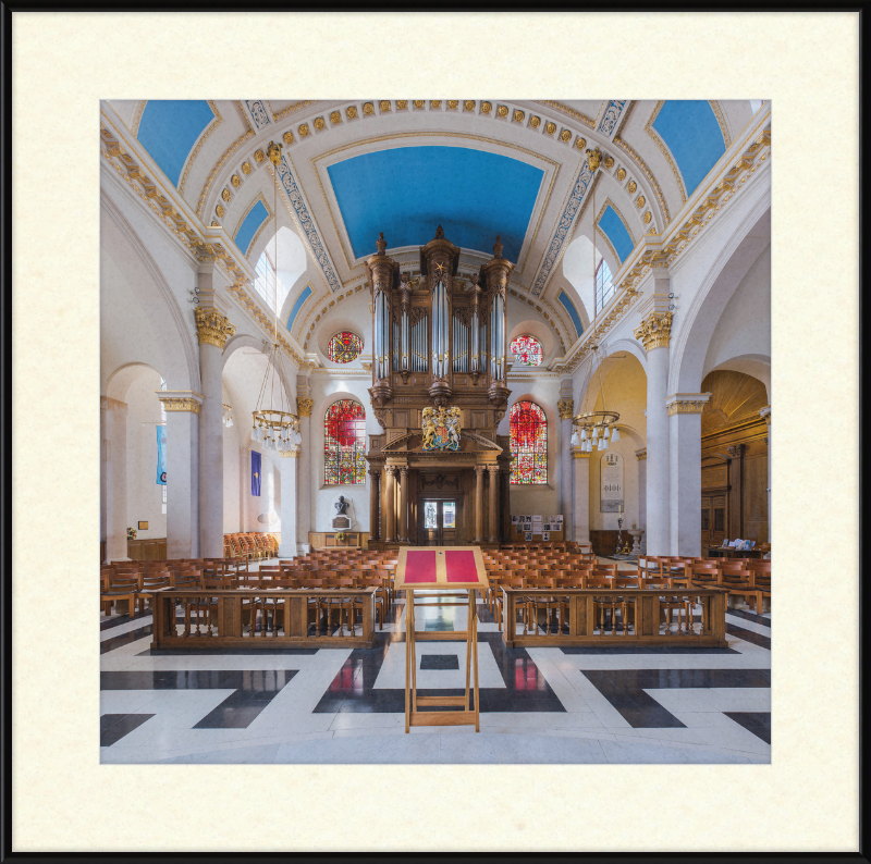 St Mary-le-Bow Church Interior 2, London, UK - Great Pictures Framed