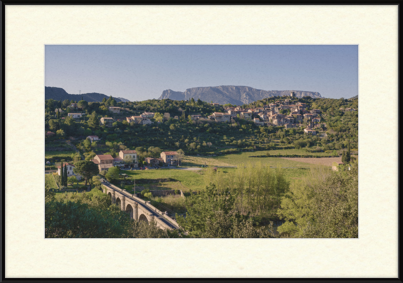 Village of Vieussan, Hérault, France - Great Pictures Framed
