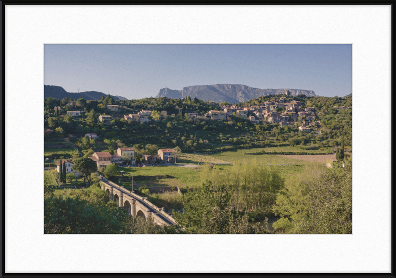 Village of Vieussan, Hérault, France - Great Pictures Framed