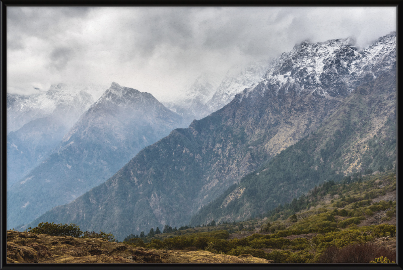 Himalayas Langtang - Great Pictures Framed