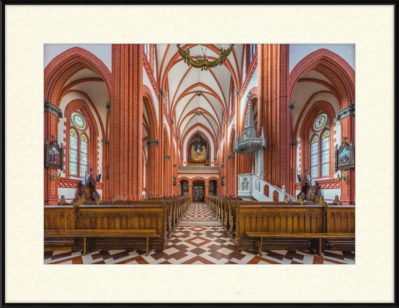 The Interior of the Church of Saint Marie in Palanga, Lithuania - Great Pictures Framed