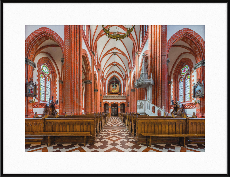 The Interior of the Church of Saint Marie in Palanga, Lithuania - Great Pictures Framed