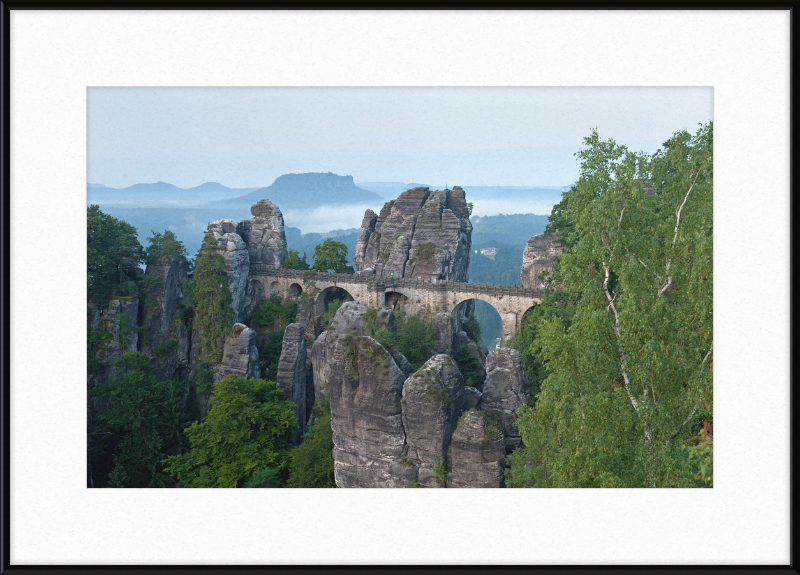 The Bastei Bridge - Great Pictures Framed
