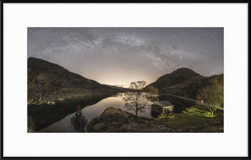 Llyn Ogwen Milky Way - Great Pictures Framed