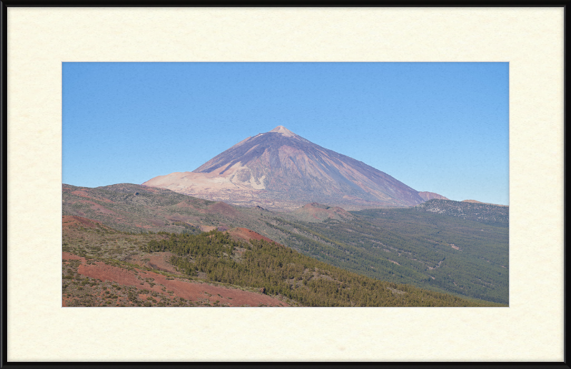 Teide von Nordosten - Great Pictures Framed