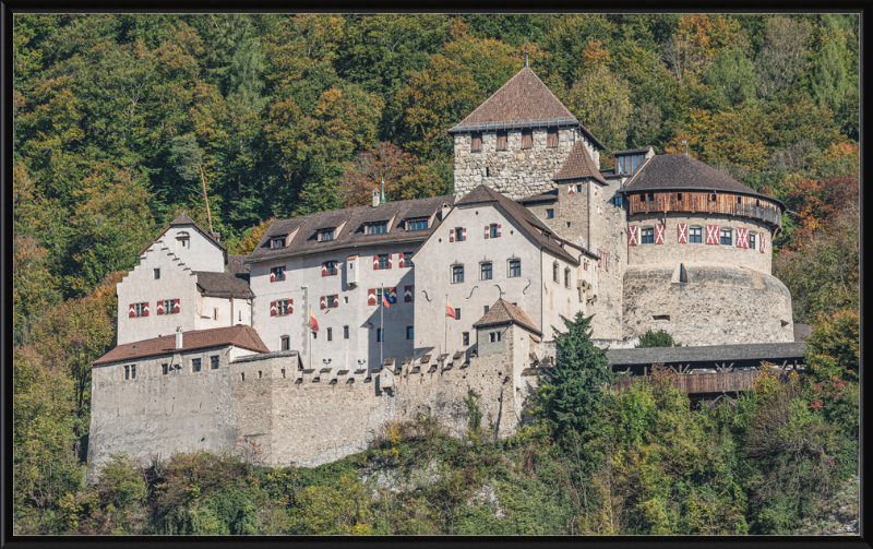 Vaduz Castle - Great Pictures Framed