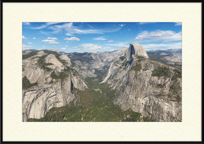 Half Dome in Eastern Yosemite Valley - Great Pictures Framed