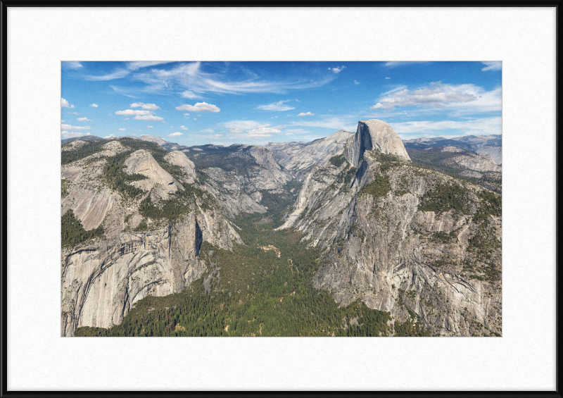 Half Dome in Eastern Yosemite Valley - Great Pictures Framed