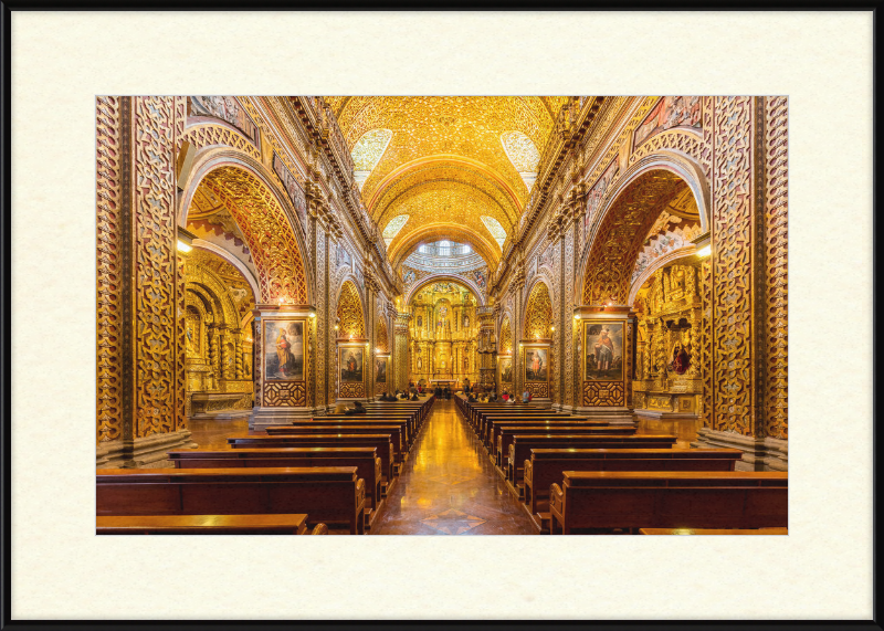 Iglesia de La Compañía - Great Pictures Framed