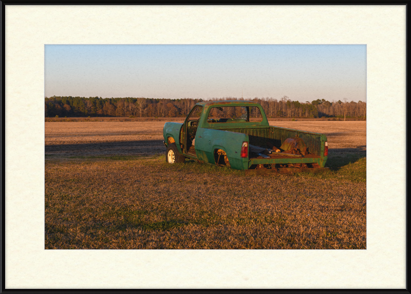 Abandoned Pickup - Great Pictures Framed