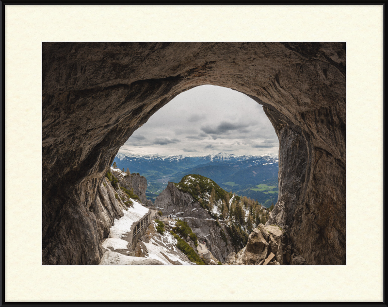 Eisriesenwelt Cave in Austria's Tennen Mountains - Great Pictures Framed
