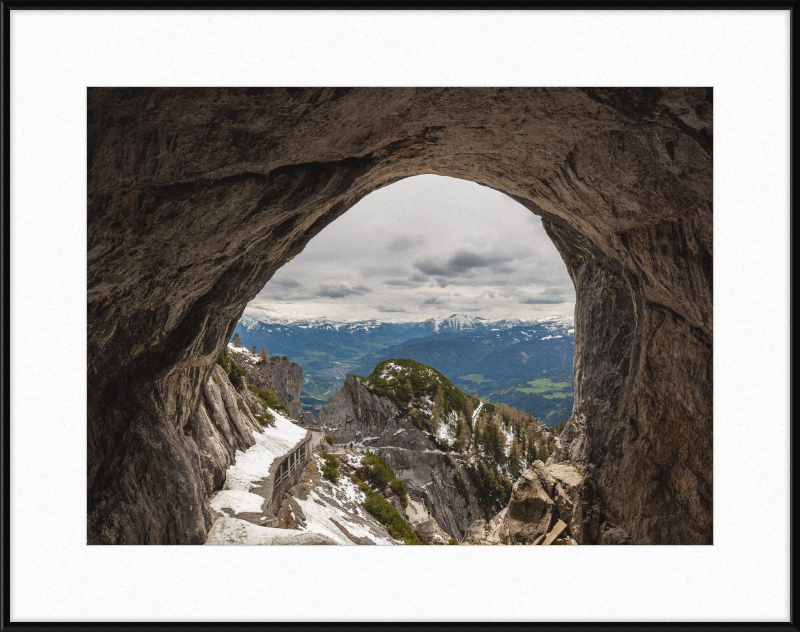 Eisriesenwelt Cave in Austria's Tennen Mountains - Great Pictures Framed