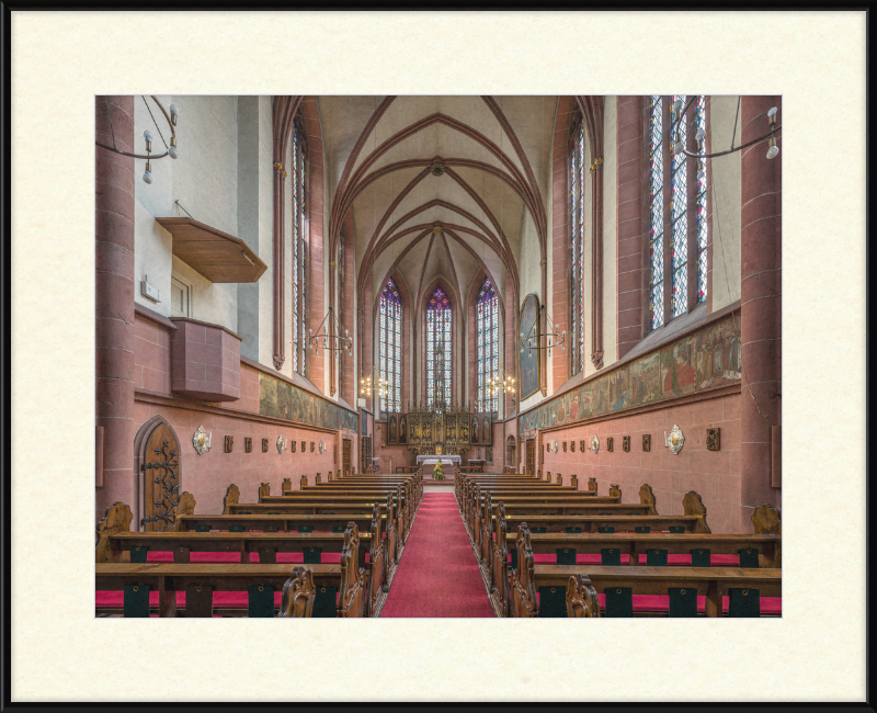 The Deutschordenskirche in Frankfurt - Great Pictures Framed