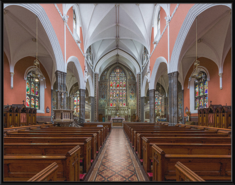 St Patrick's Church Nave 2, Dundalk, Ireland - Great Pictures Framed
