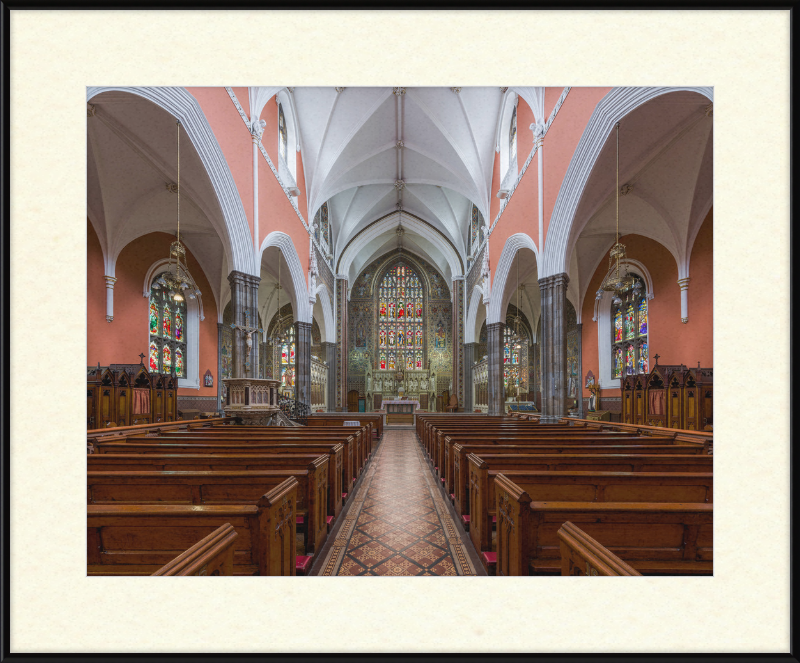 St Patrick's Church Nave 2, Dundalk, Ireland - Great Pictures Framed