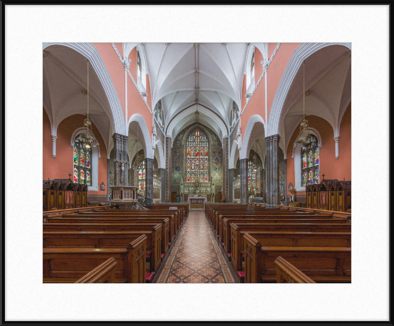 St Patrick's Church Nave 2, Dundalk, Ireland - Great Pictures Framed