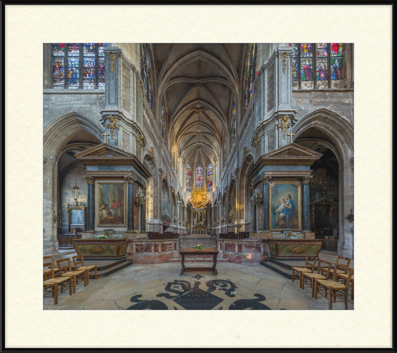 Saint Merri Church Interior - Great Pictures Framed