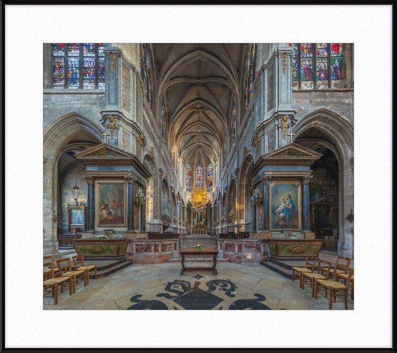 Saint Merri Church Interior - Great Pictures Framed