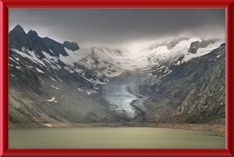 Oberaargletscher from Oberaar - Great Pictures Framed