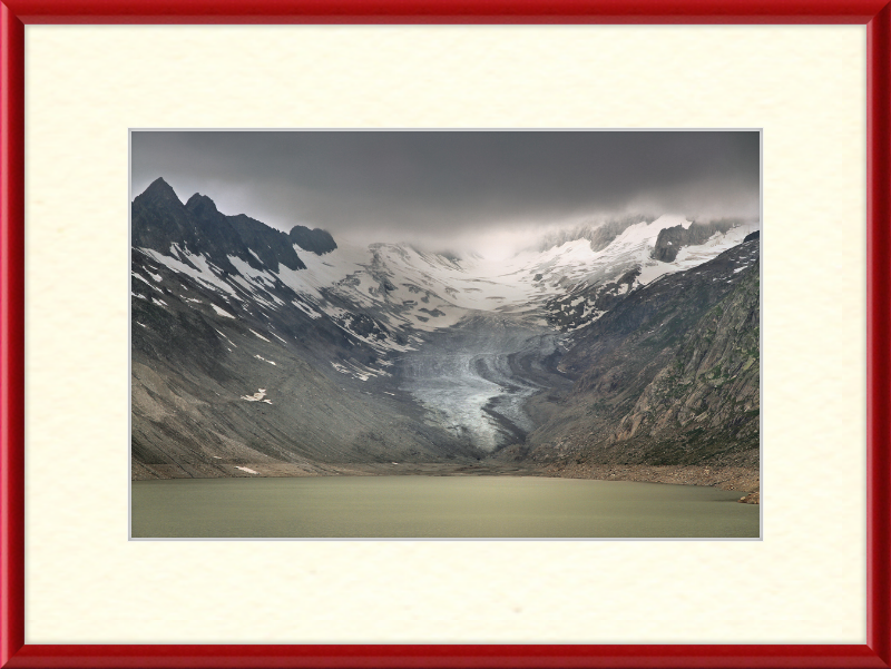 Oberaargletscher from Oberaar - Great Pictures Framed