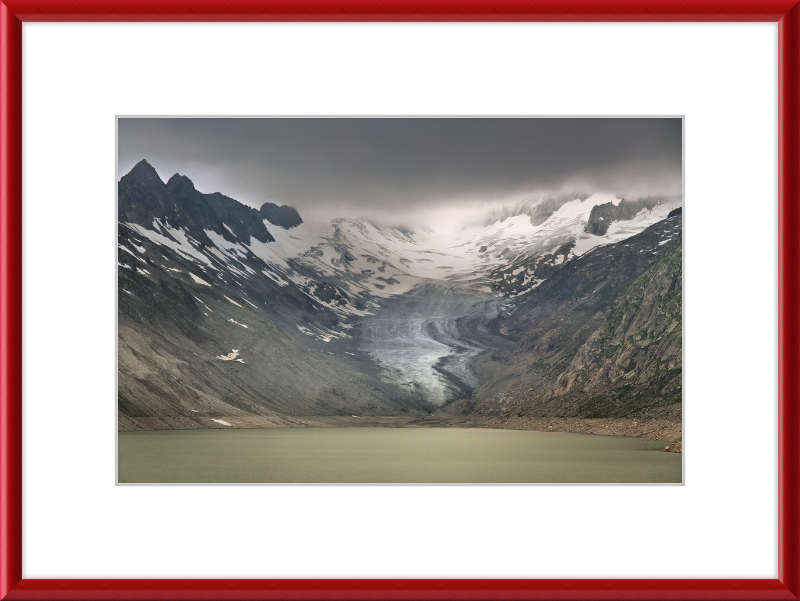 Oberaargletscher from Oberaar - Great Pictures Framed