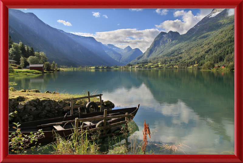 Floen in Oldedalen - Great Pictures Framed