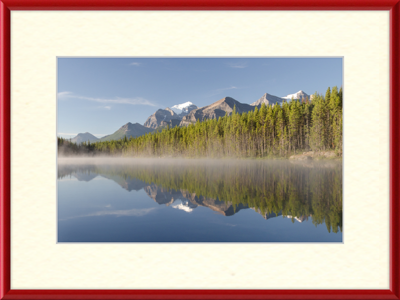 Herbert Lake along the Icefields Parkway - Great Pictures Framed