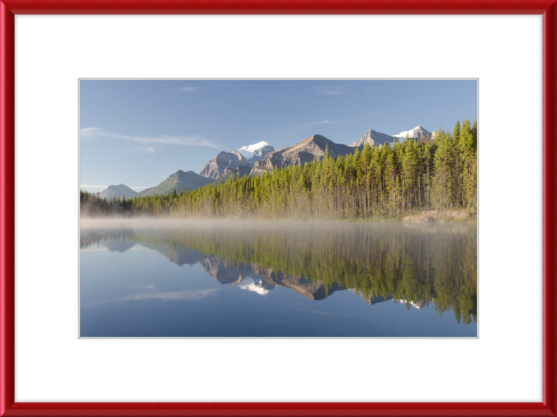 Herbert Lake along the Icefields Parkway - Great Pictures Framed