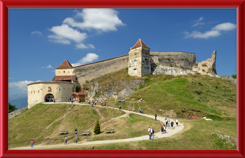 Râşnov Citadel (Rosenauer Burg) - Great Pictures Framed