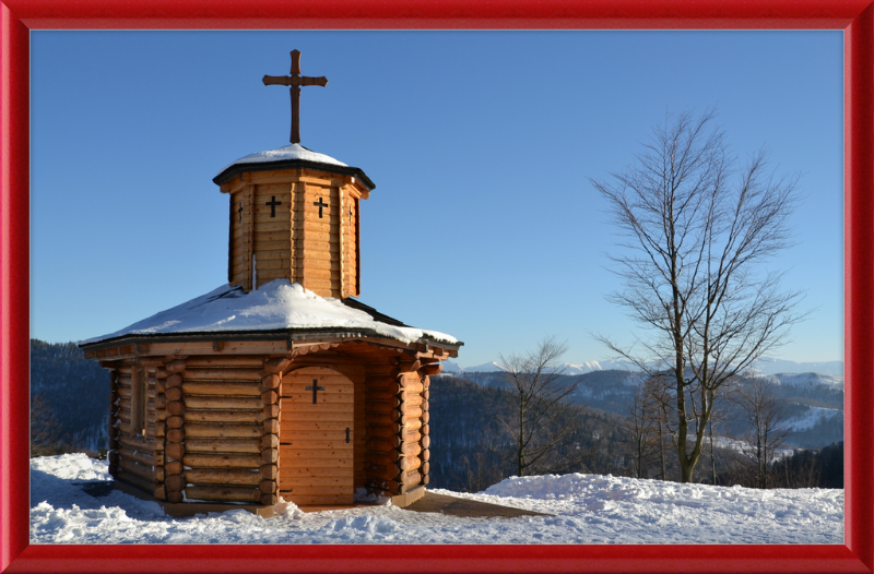 Oščadnica, Slovakia - Chapel - Great Pictures Framed