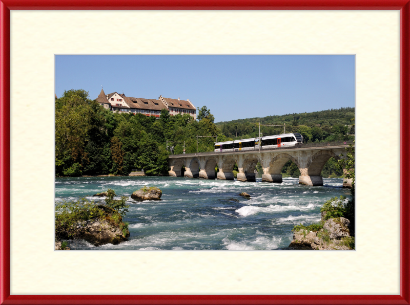 Stadler GTW Thurbo Rheinfall - Great Pictures Framed