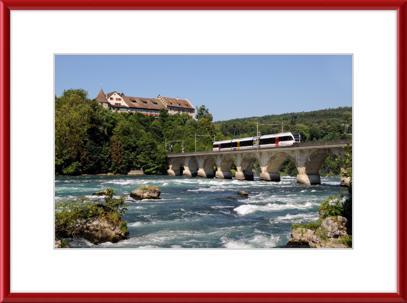 Stadler GTW Thurbo Rheinfall - Great Pictures Framed