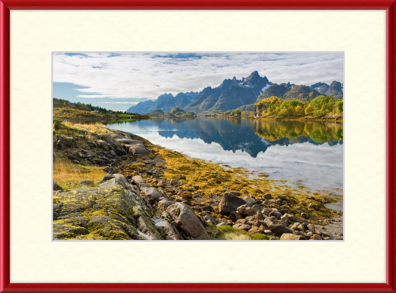Afternoon at Raftsundet, Hinnøya - Great Pictures Framed