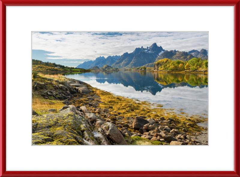 Afternoon at Raftsundet, Hinnøya - Great Pictures Framed