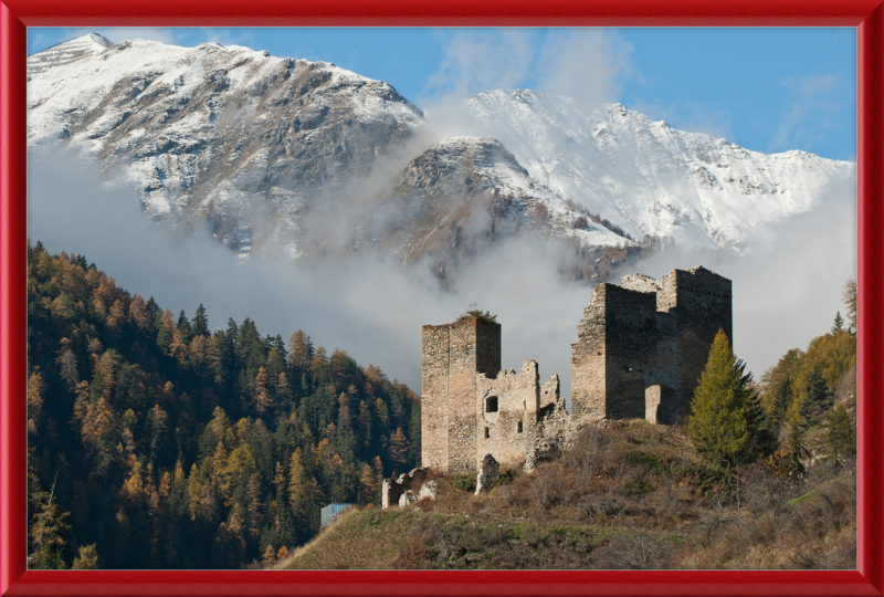 Tschanüff Castle - Great Pictures Framed