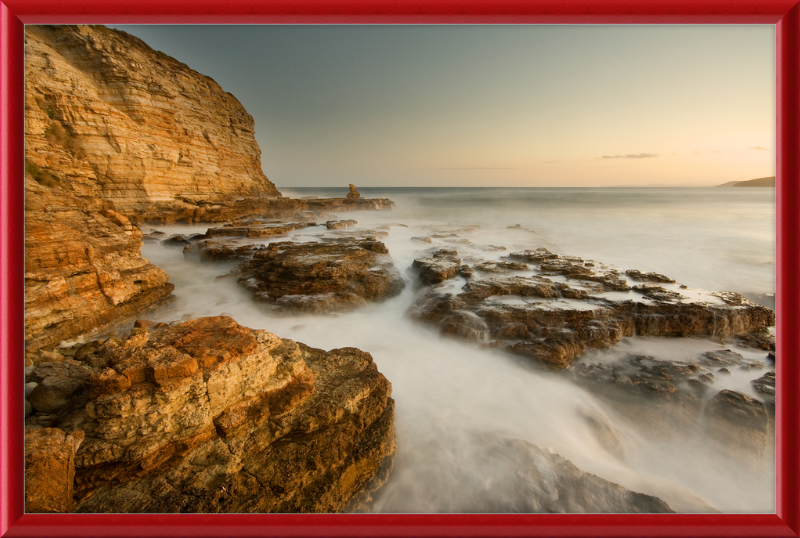 The Cliffs Surrounding Clifton Beach in Cape Town, South Africa - Great Pictures Framed