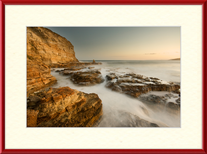 The Cliffs Surrounding Clifton Beach in Cape Town, South Africa - Great Pictures Framed