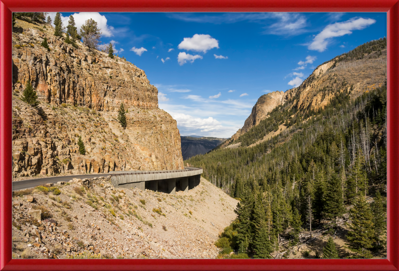 Golden Gate Yellow Stone National Park - Great Pictures Framed