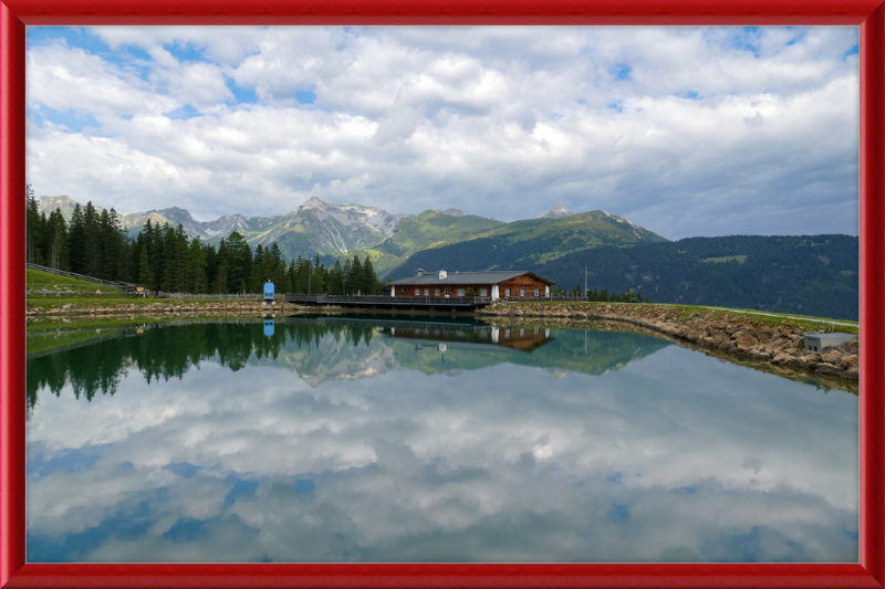 Bergeralm in Summer - Great Pictures Framed
